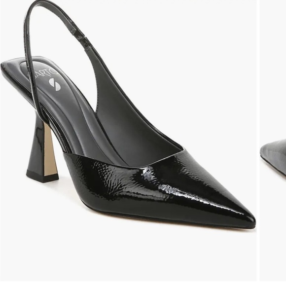 Franco Sarto Black Patent Leather Heels - Picture 9 of 9